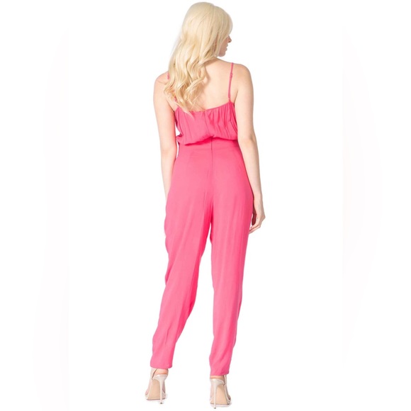 NWT BCBG MAXAZRIA Multi Geometric Embroidery Jumpsuit - Picture 3 of 3